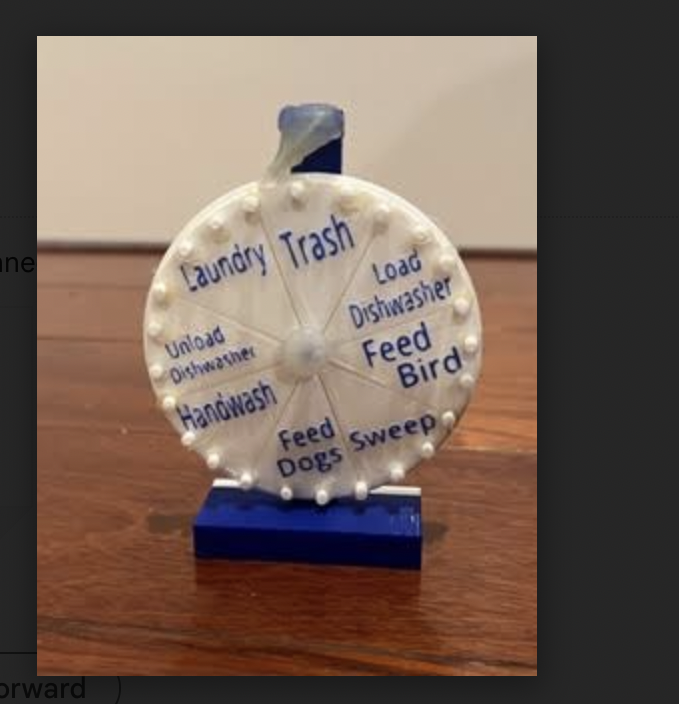 Chore Wheel 6 Steps Instructables