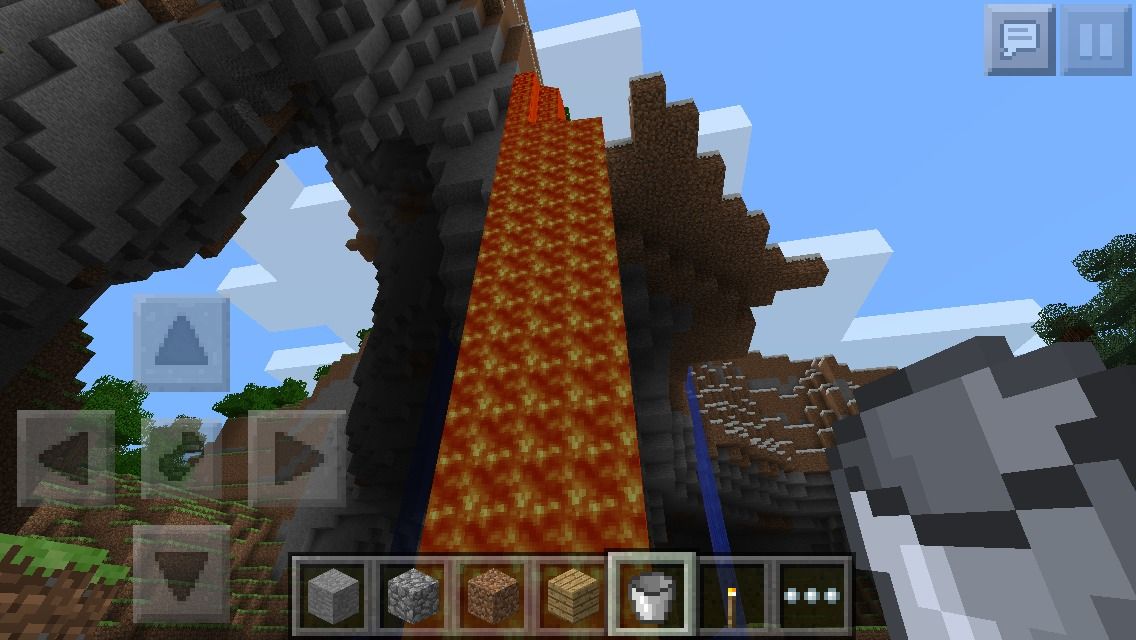 How To Collect Lava On Minecraft Pocket Edition