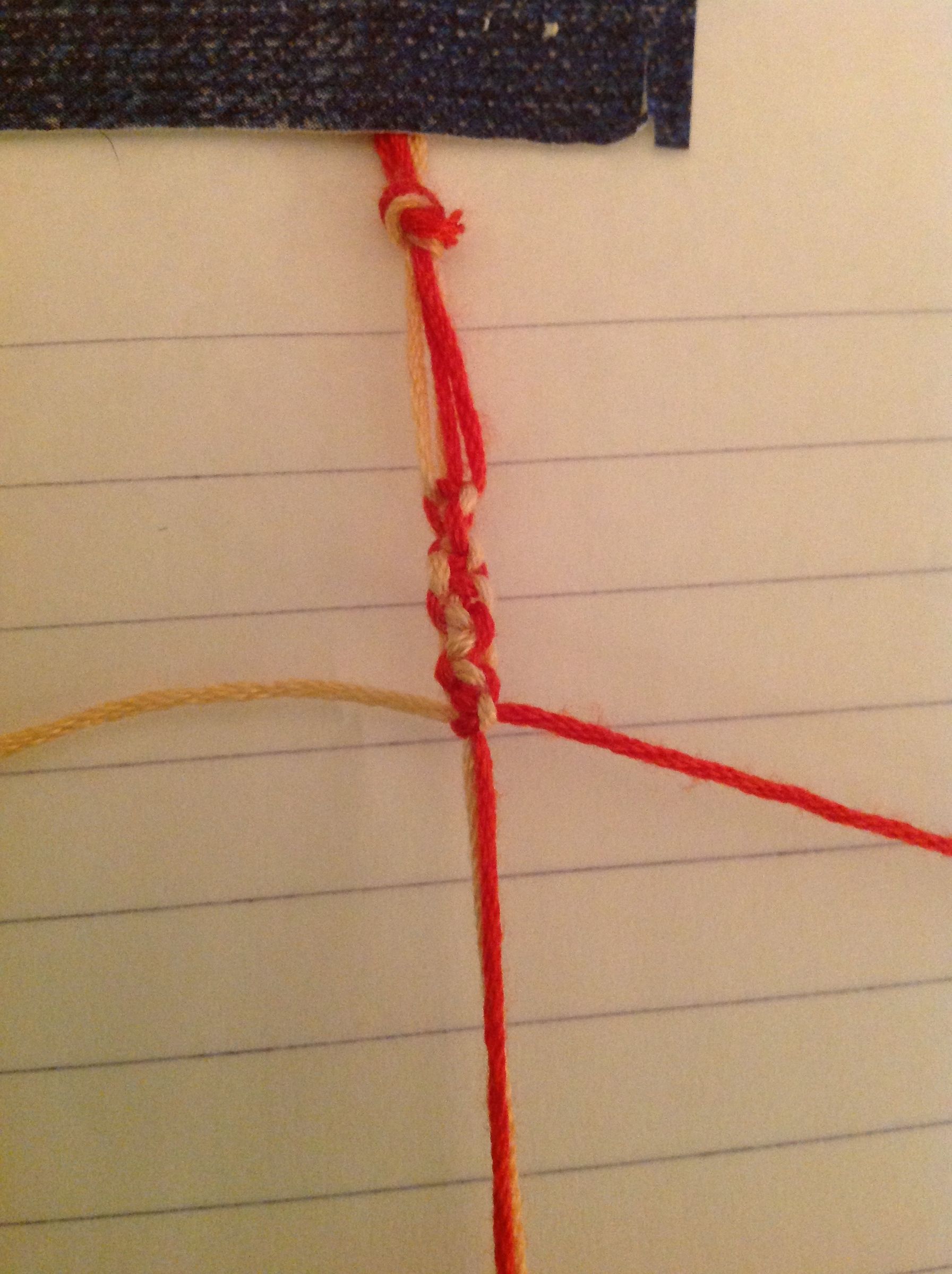 Hemp Ribbon Bracelet