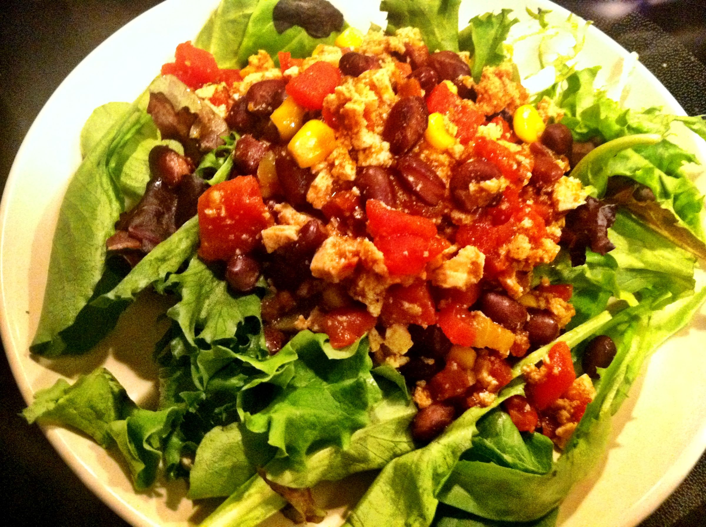 Tofu Taco Salad