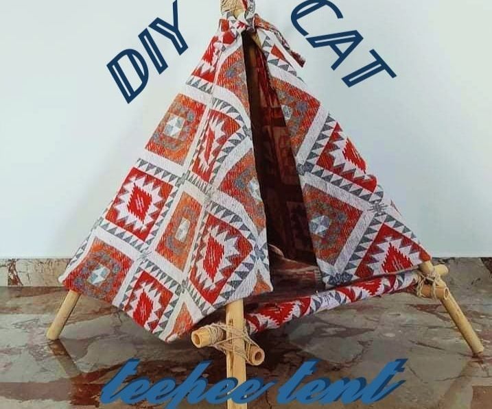 DIY Cat Teepee Tent : 4 Steps - Instructables