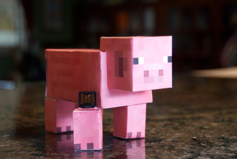 Fill a Minecraft Pig With Minecraft : 7 Steps - Instructables