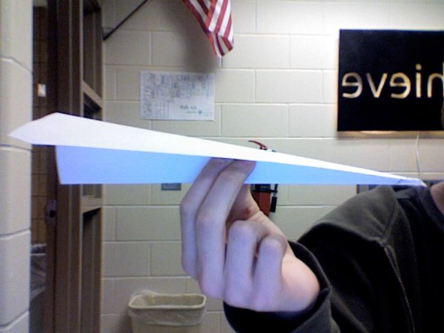 Make A Sweet Paper Airplne 