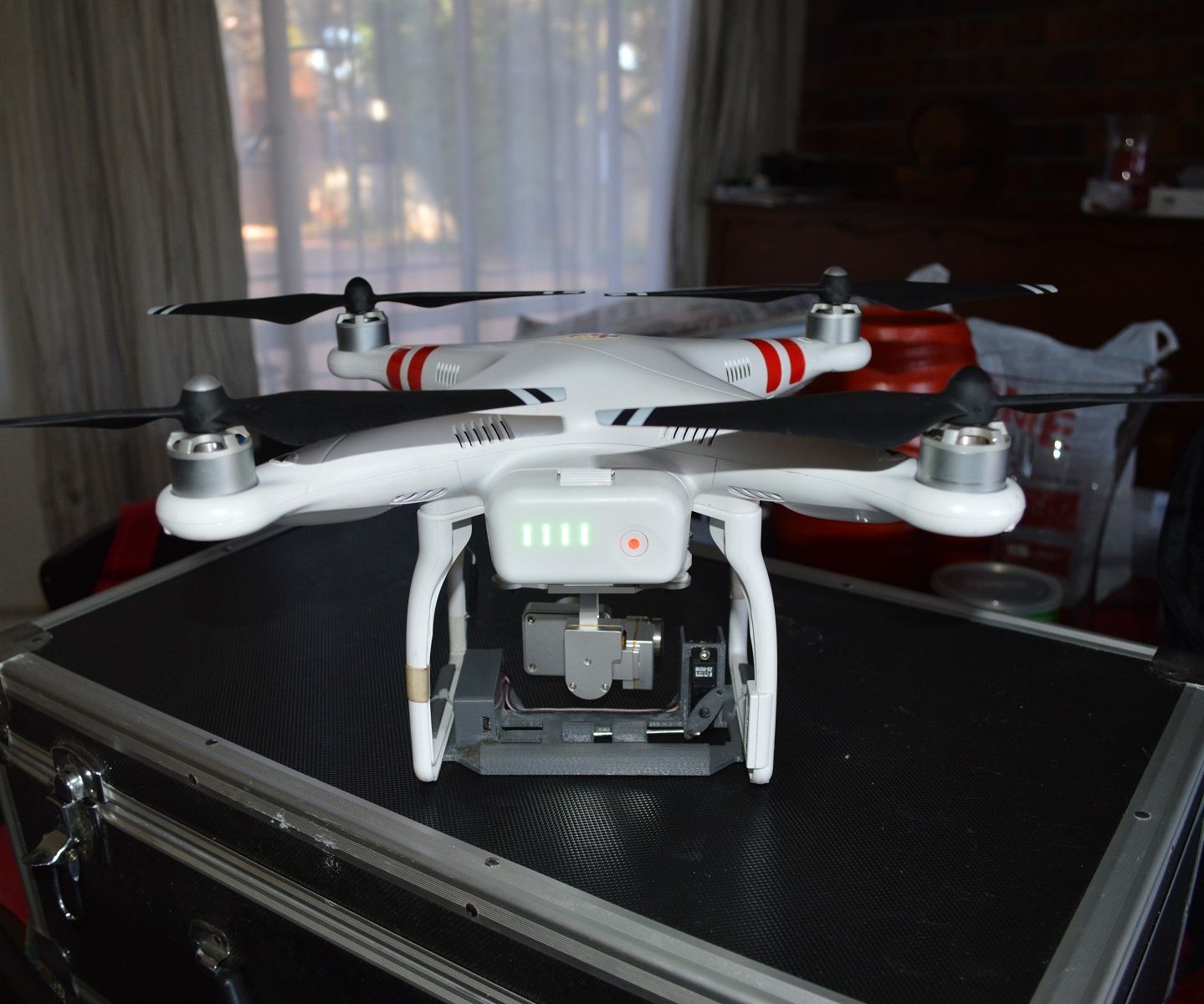 Phantom 2 Vision Plus Bait Drop Mechanism