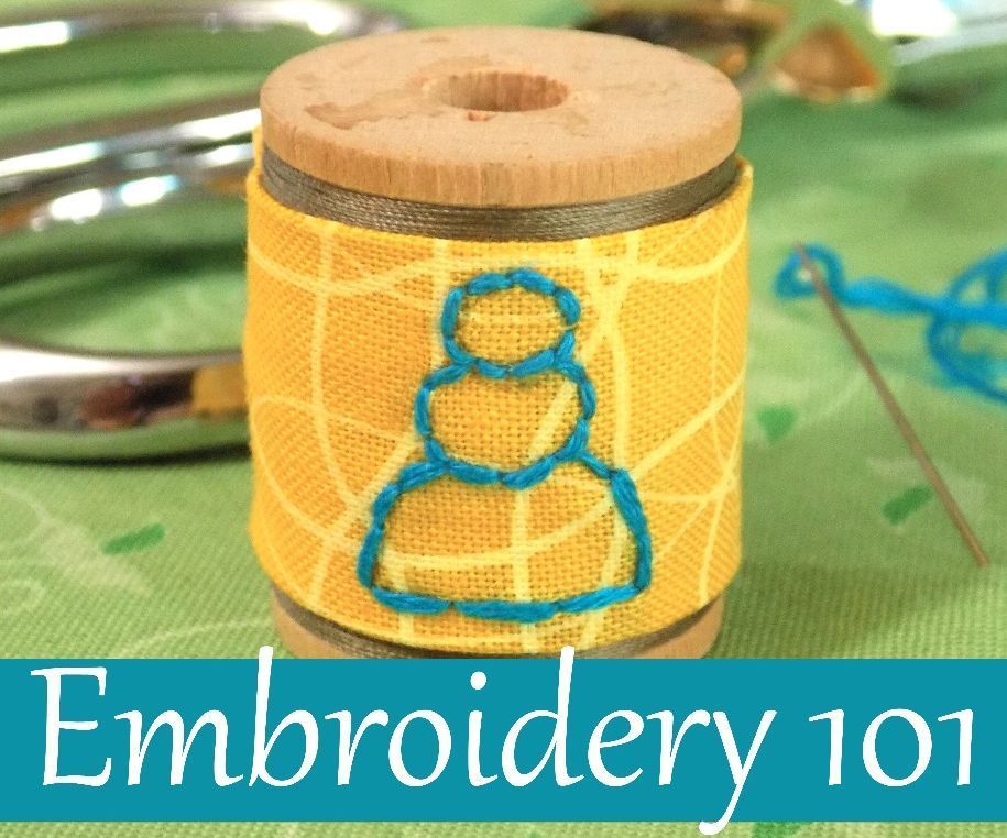 Embroidery 101: Back Stitch