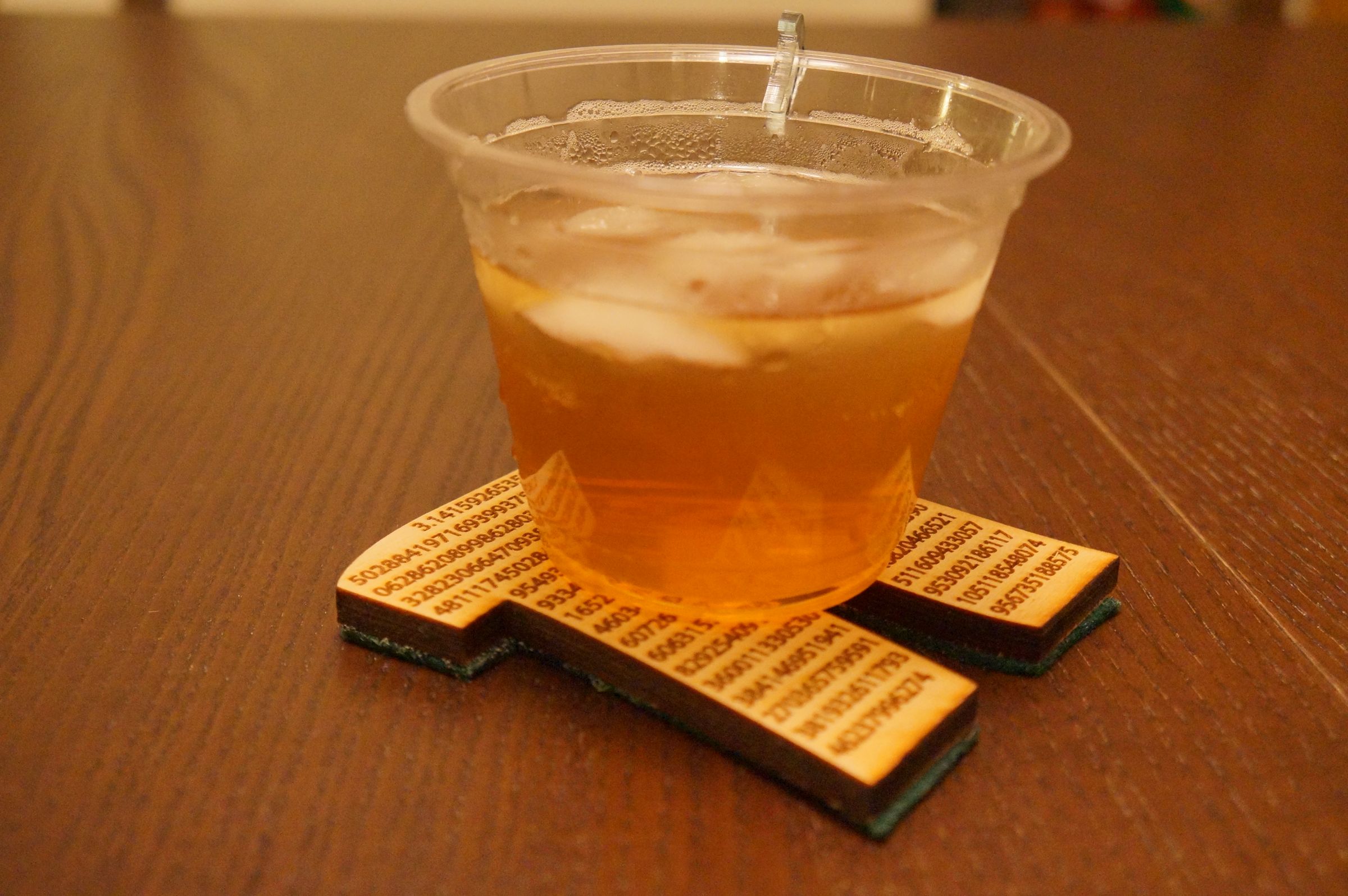 How To Laser-Cut Coasters (For Pi Day!)