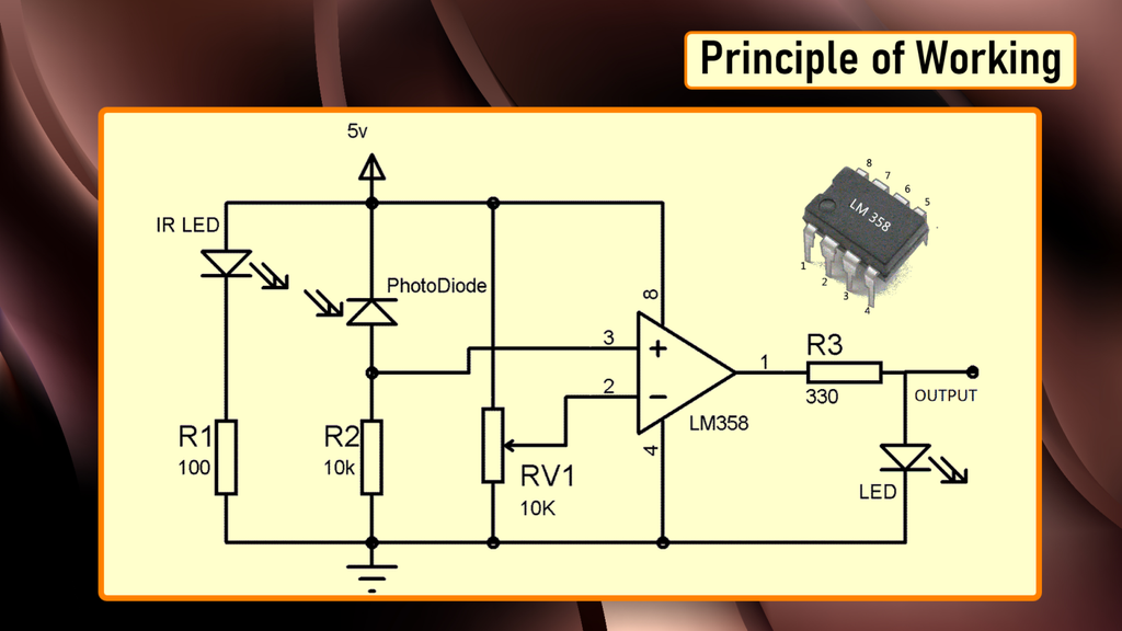 Infrared Sensor Schematic