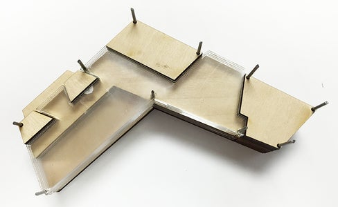 Laser Cut Massing Model