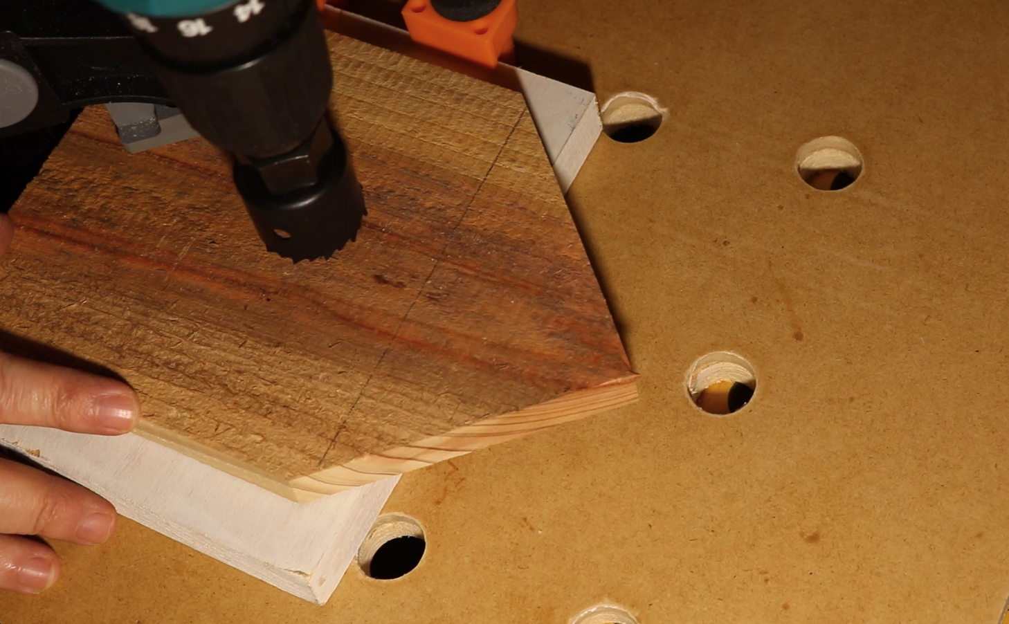 Drill the Entrance Hole