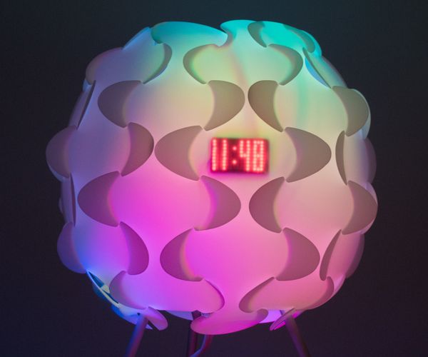 WI-FI Accent Lamp With Clock
