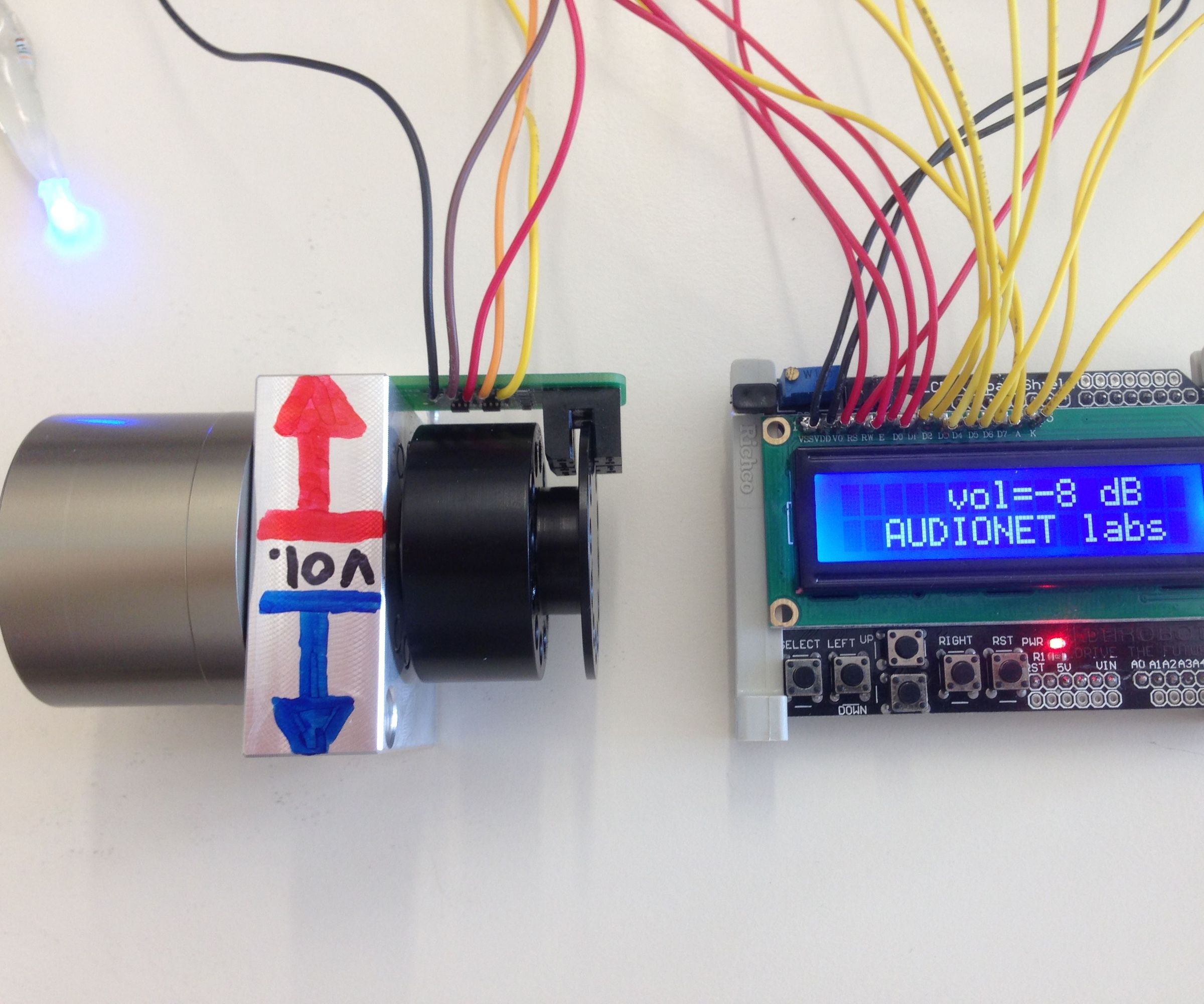 Rotary - Encoder Control With Ti Launchpad 