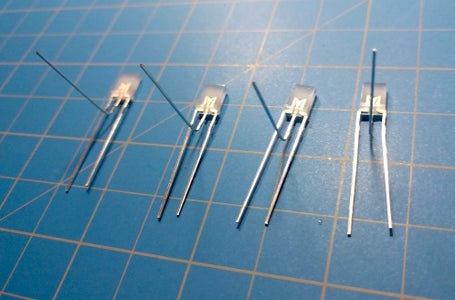 4x4x4 LED Cube: LED Preparation