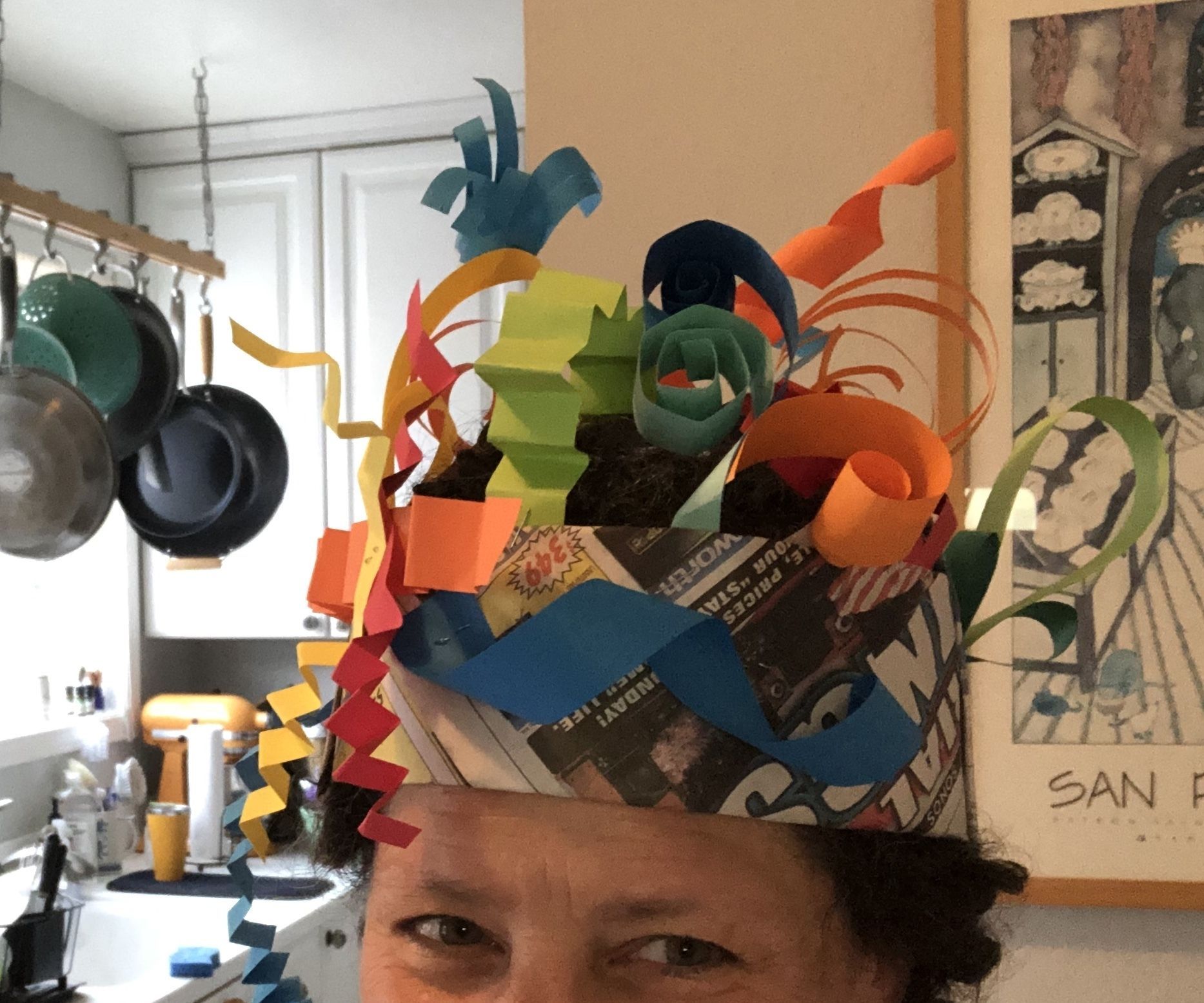 Paper Sculpture Hat