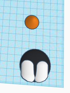 Designing the Base of the Penguin's Face