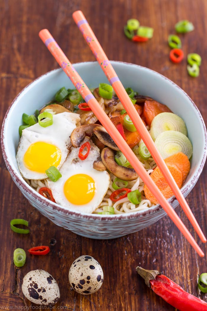 Homemade Vegetable Ramen