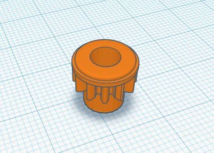Designing Beyblade Gear in Tinkercad
