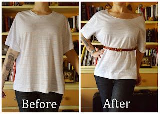 Turn a Baggy Shirt Into a Fashion Staple