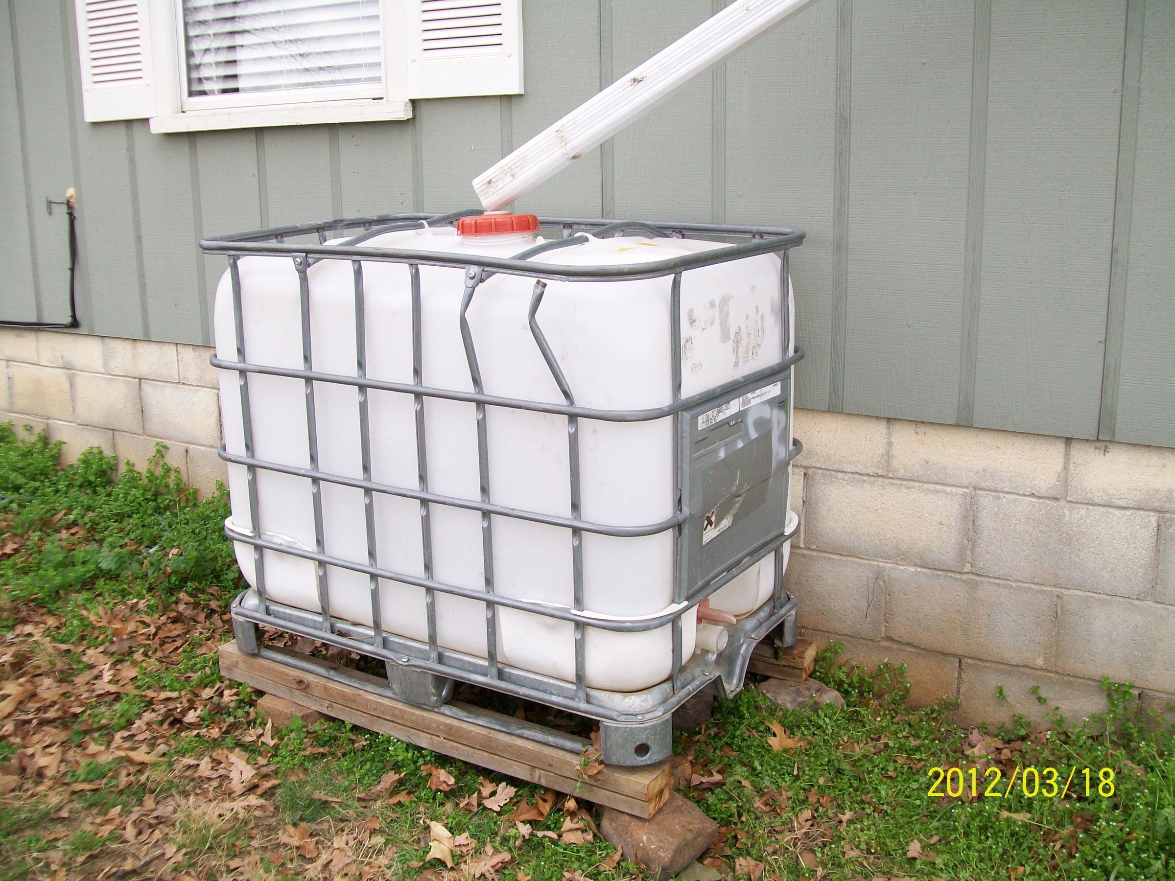 EMERGENCY WATER SUPPLY, more of a long term fix than water bottles in the closet