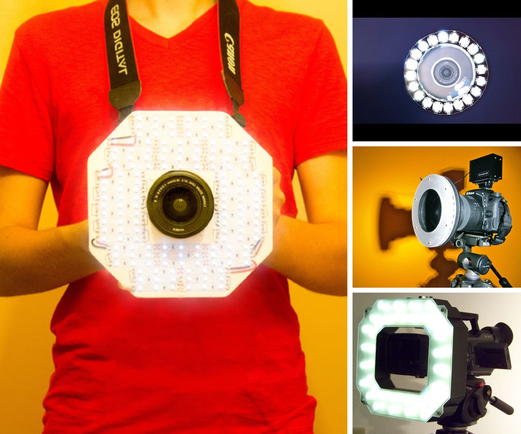 DIY LED Camera Ring Lights Instructables