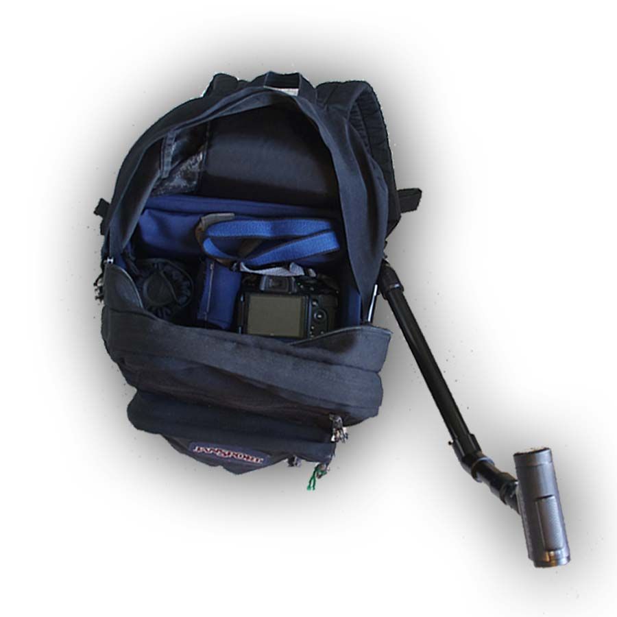 DIY Over the Shoulder Camera Mount