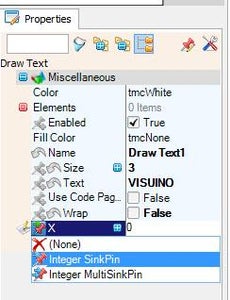 In Visuino Add Components