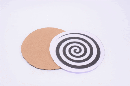 Use Glue to Stick the Chart Paper to Cardboard