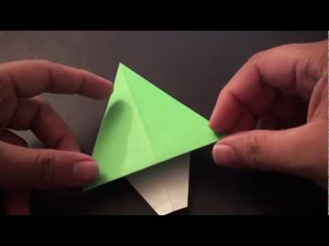 How to Make an Origami Christmas Tree (Card Decoration)!