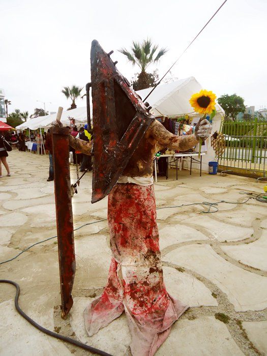 Pyramid Head Helmet