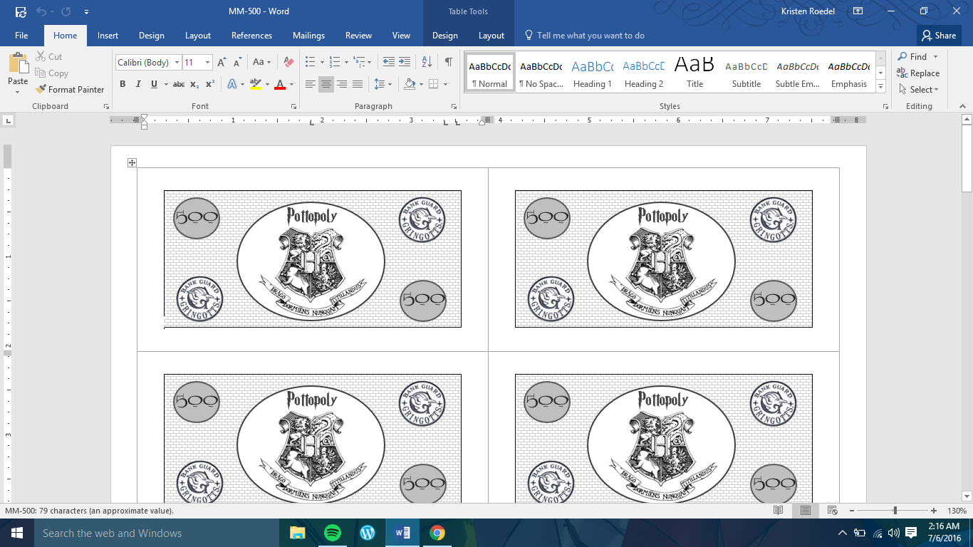 How to Make a Harry Potter Monopoly Board Game : 12 Steps (with Pictures) -  Instructables