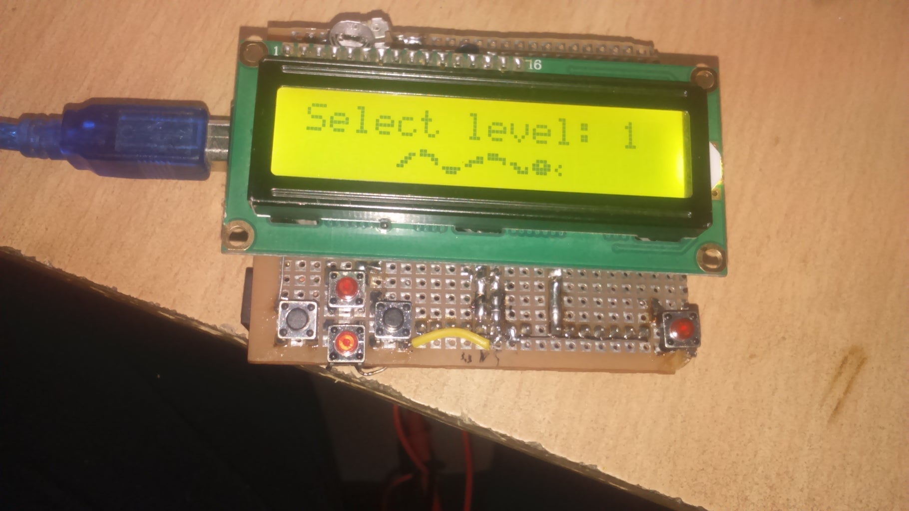 DIY  LCD Keypad Shield for Arduino Uno