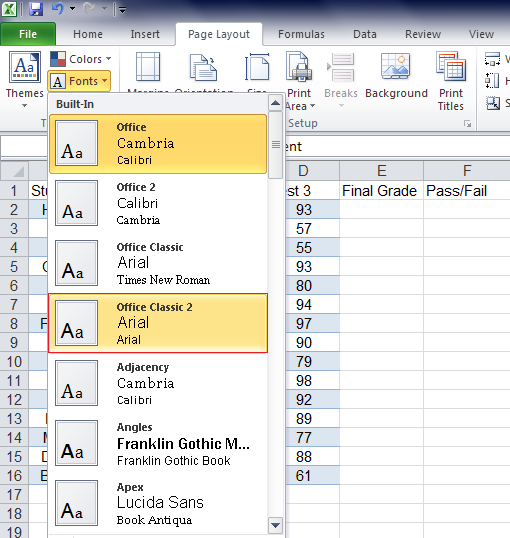 Microsoft Excel 2010 Basic Instructions for Beginners : 23 Steps ...