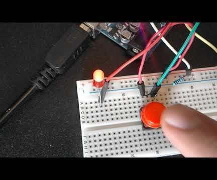 Visuino How to Use a Button As an Input to Control Things Like LED
