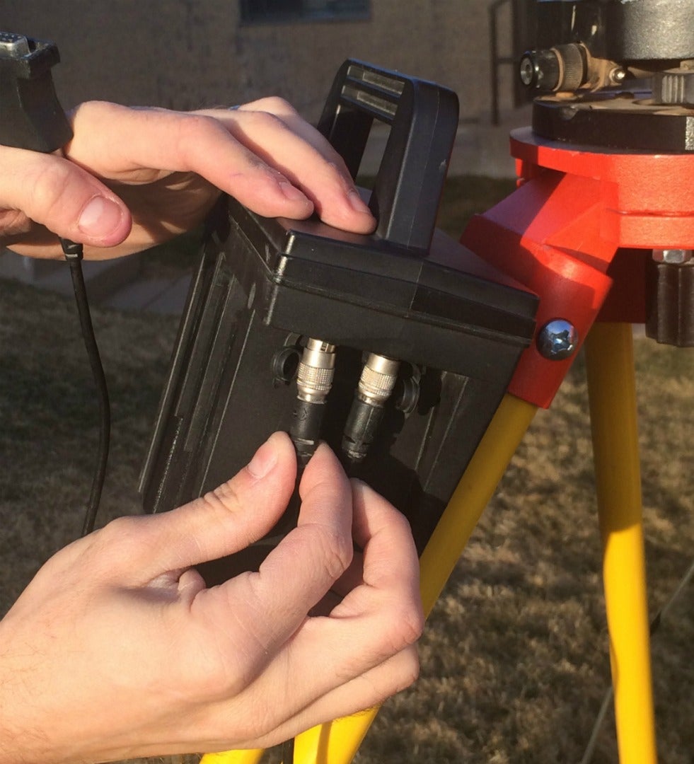 Connect Power Supply and Communication Cables.