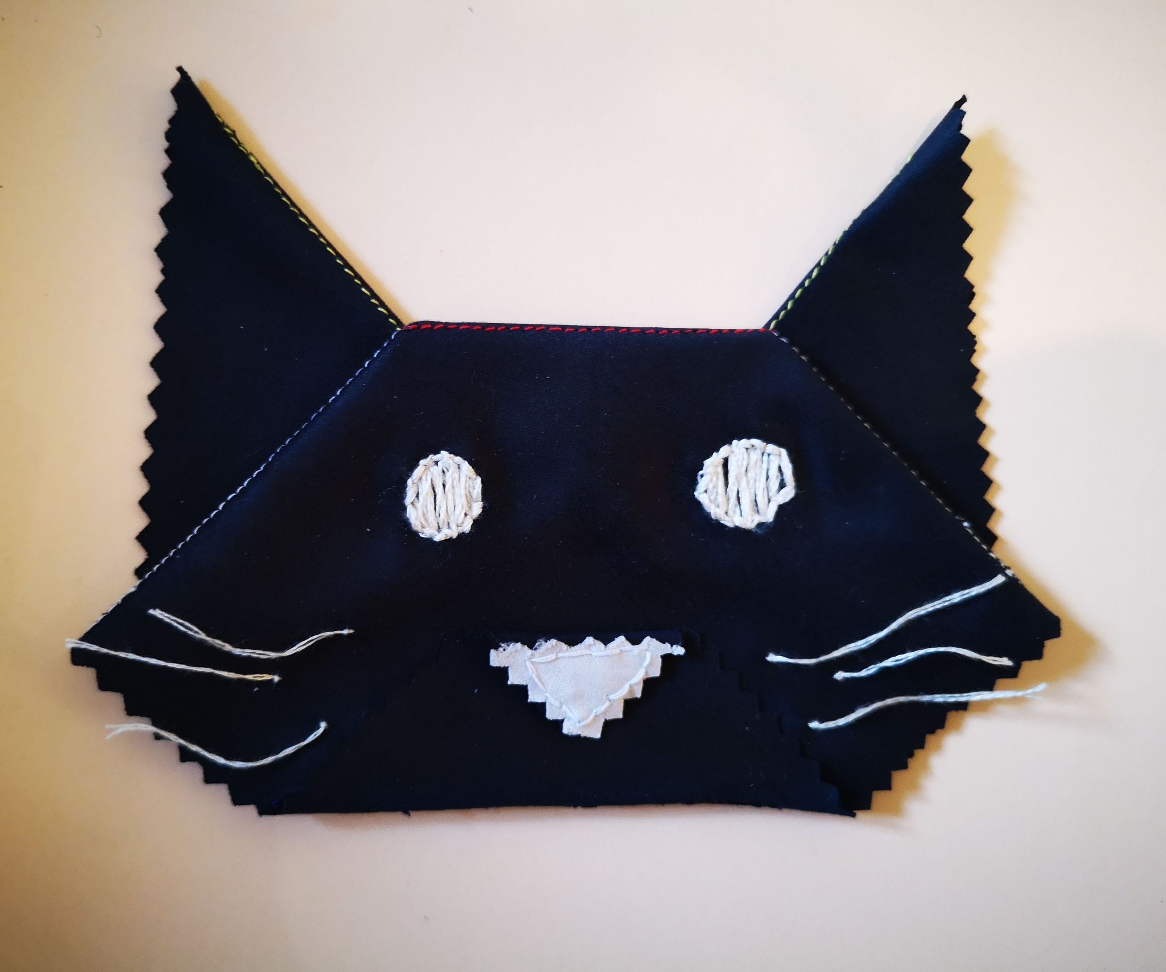 Cat Origami With Microfiber Cloth