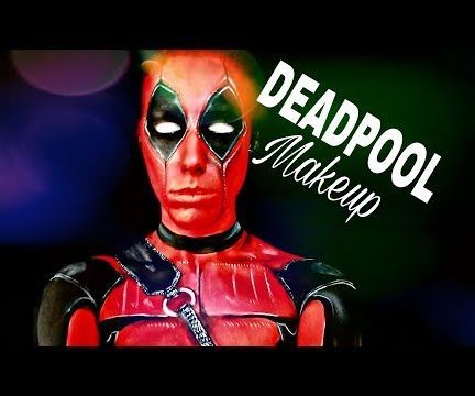 Deadpool Makeup Look