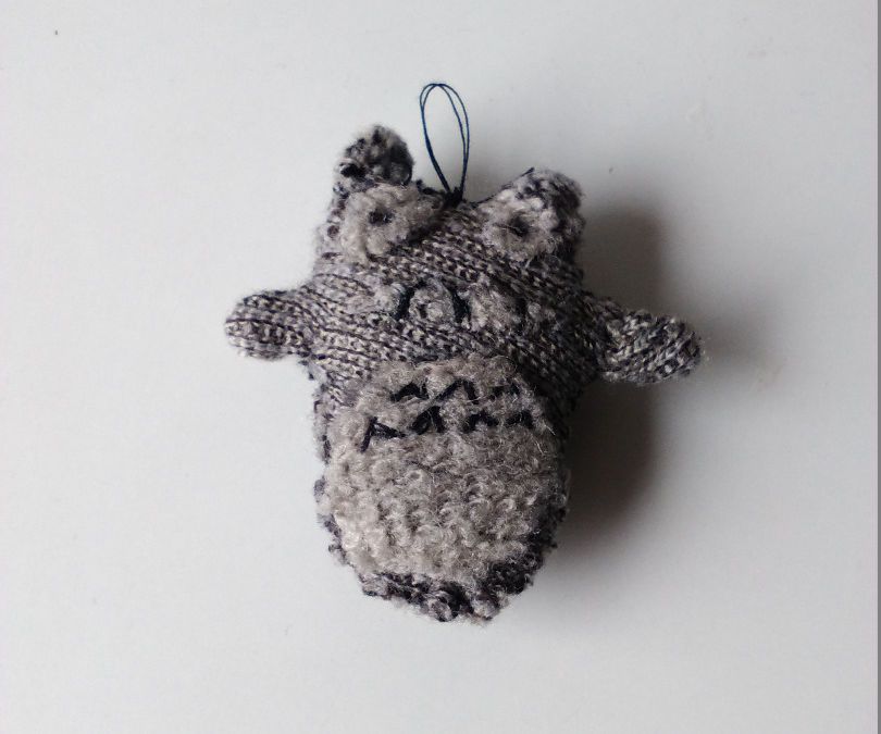 Tiny Totoro Keychain