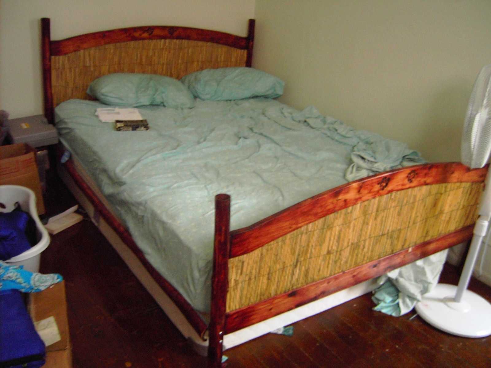 Bamboo Bed Part 2 Finished Bed