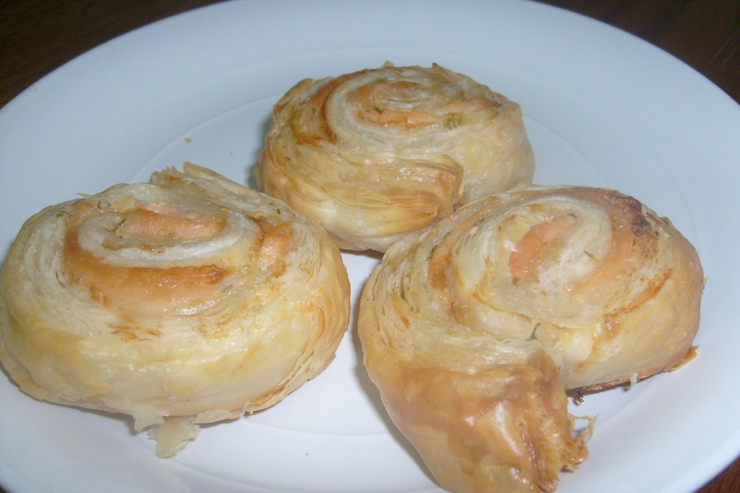 Smoked Salmon Bourekas