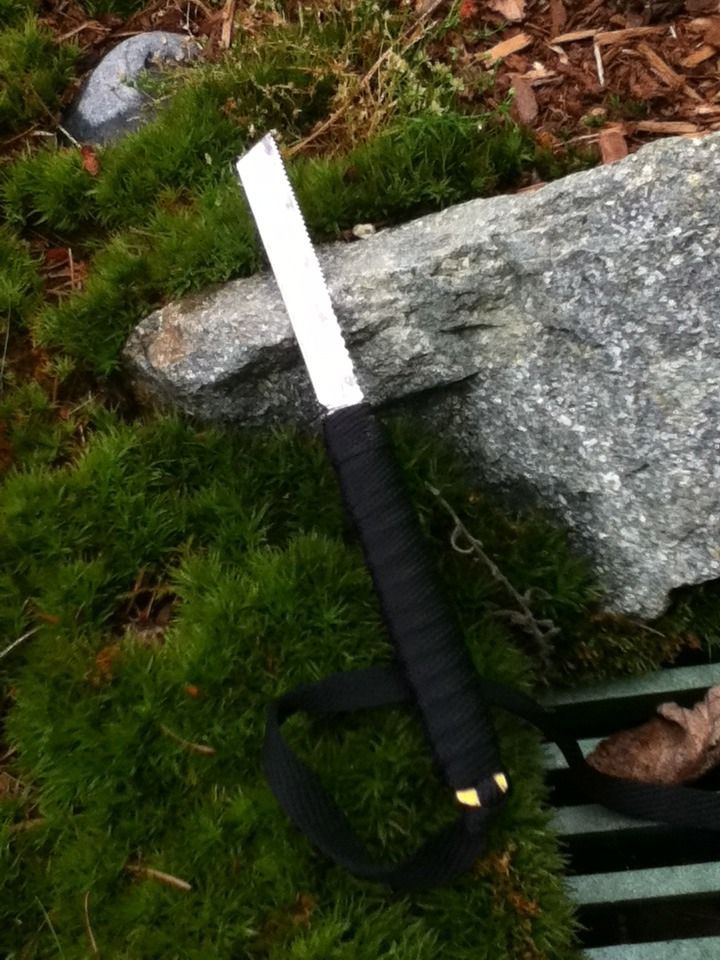 Saw Blade Survival Knife