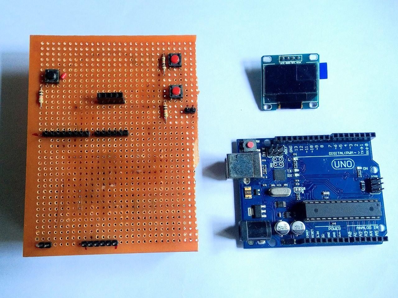 Space Trash Game Using Arduino and OLED Display : 6 Steps (with ...