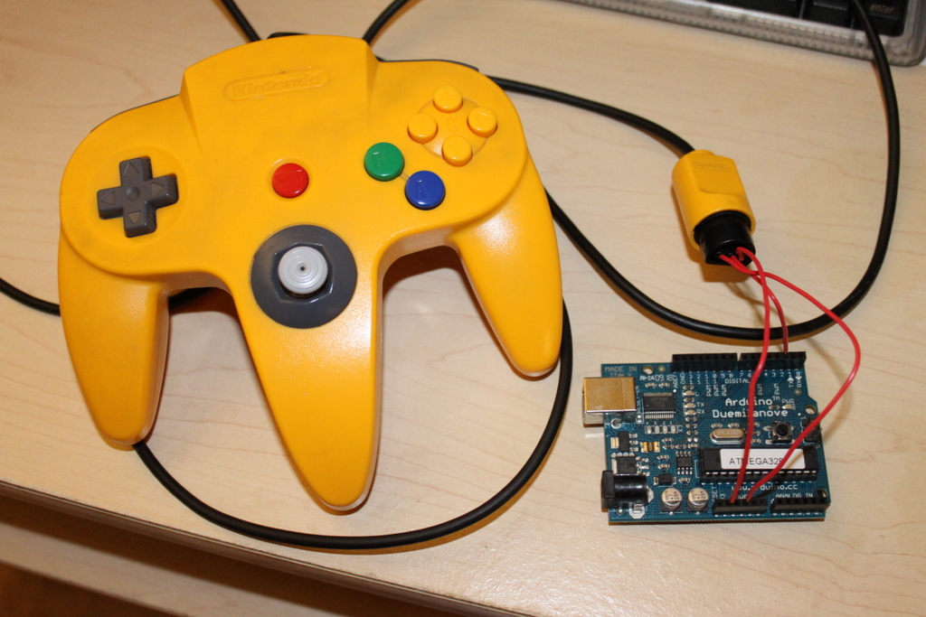 Use an Arduino With an N64 Controller