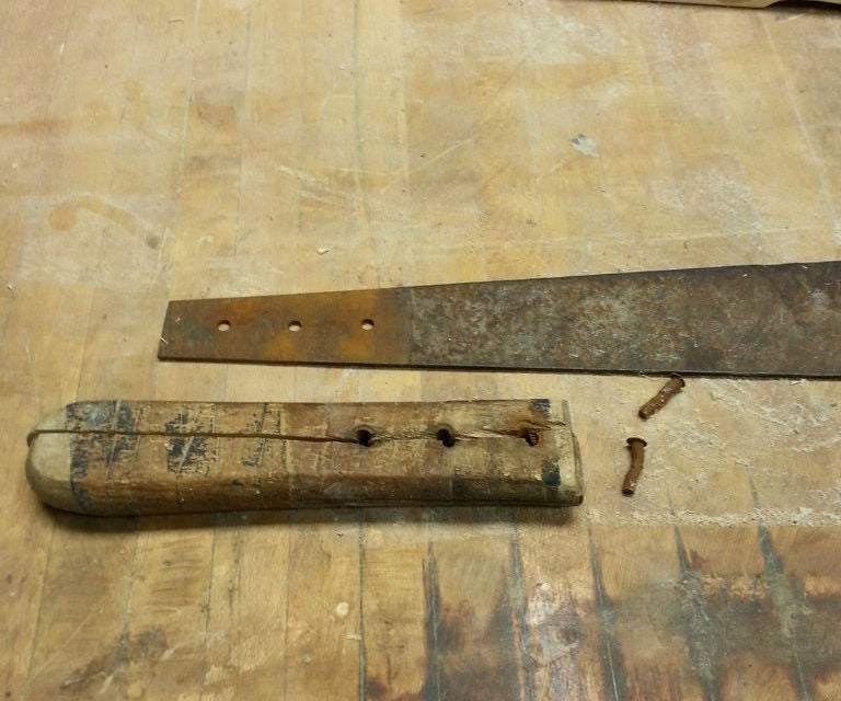 How to Make a Machette or Corn Knife Handle 8 Steps (with Pictures