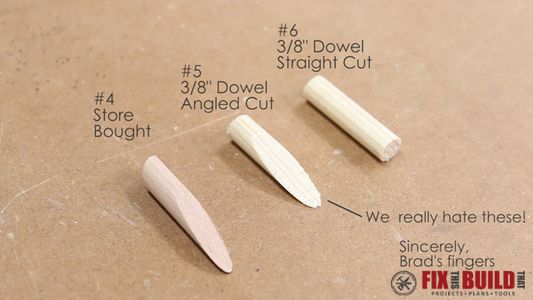 6 Ways to Plug or Fill Pocket Holes : 7 Steps (with Pictures ...