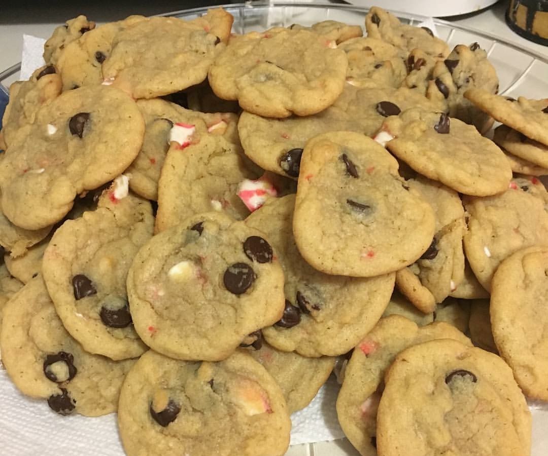 Peppermint Chip Cookies
