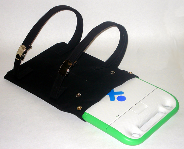 Stylish Black OLPC Backpack Bag