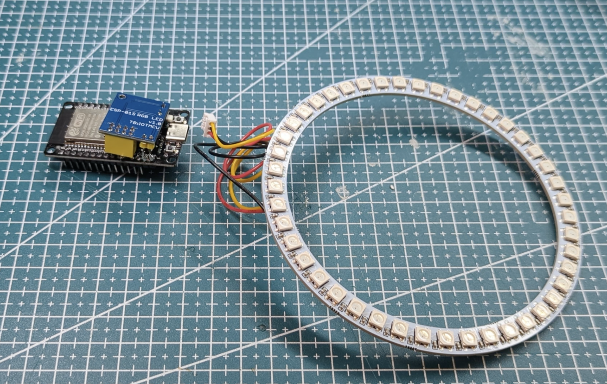 Connect the Led Ring