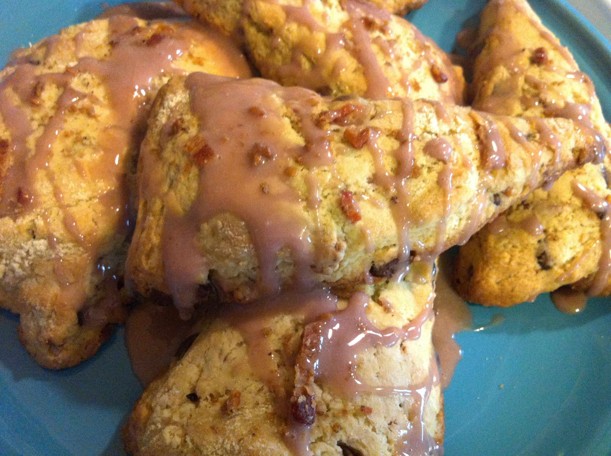 Bacon Chocolate Chip Scones!