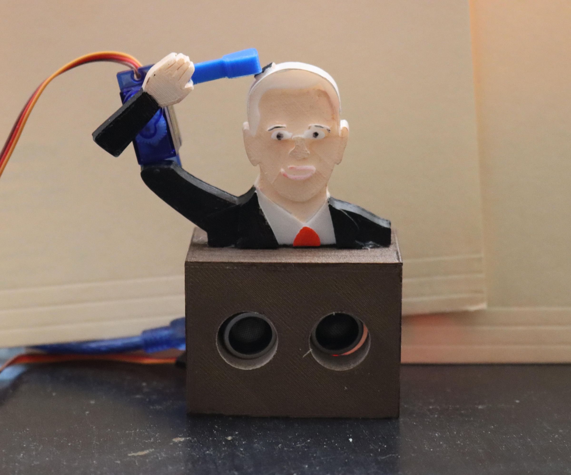 3D Printed Pence Over Flies Mechanism