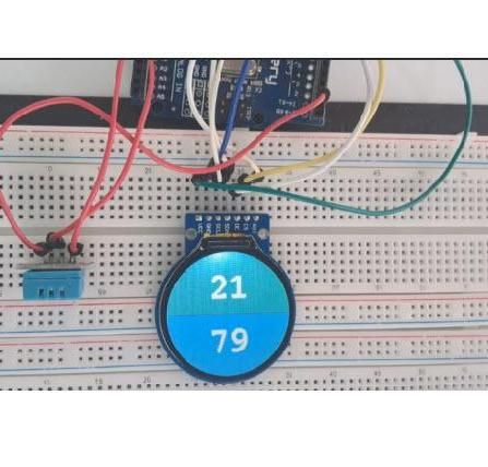 GC9A01 Display - Simple Weather Station