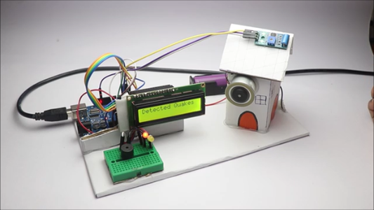 DIY Earthquake Detector and Alert System Using Arduino : 5 Steps (with ...